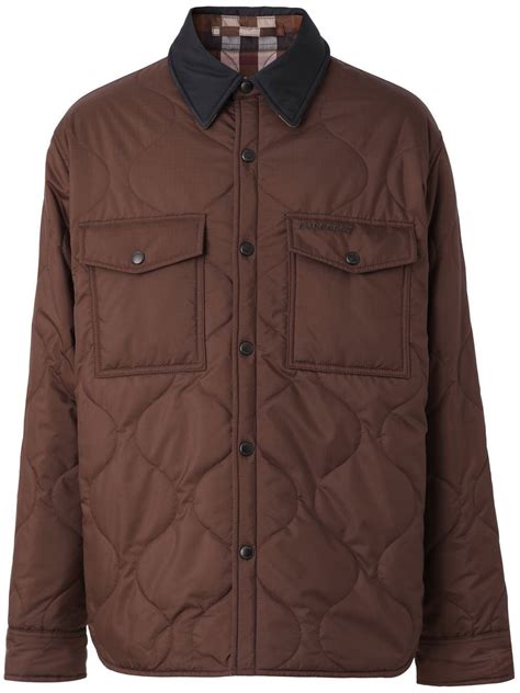 burberry wool overshirt|burberry truffle brown reversible overshirt.